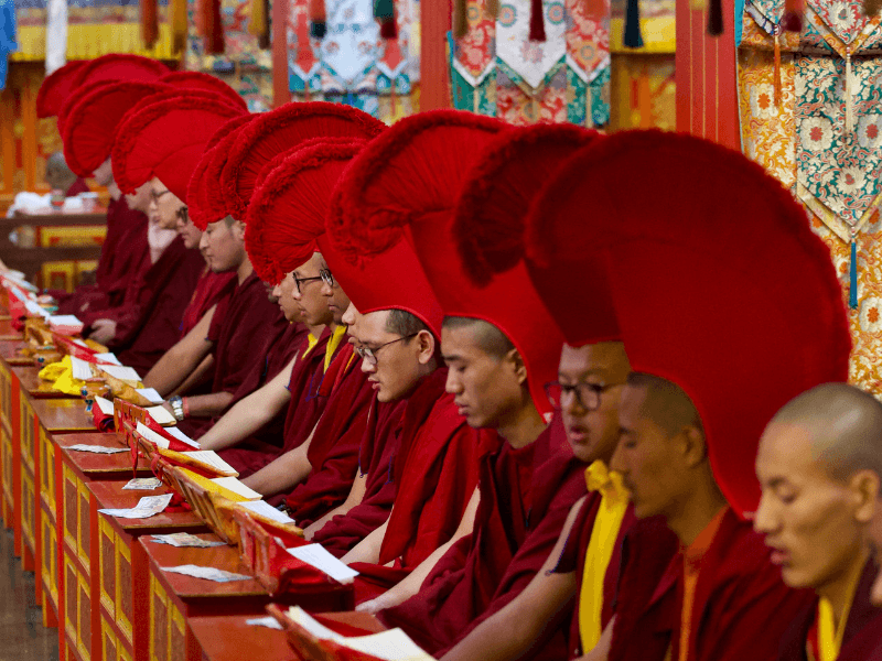Chanting with the Monks